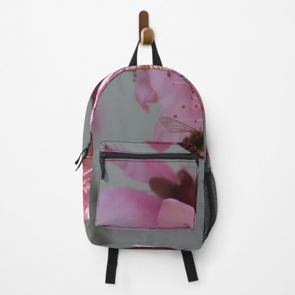 Item preview, Honey Bee Feeding on Peach Tree Blossom designed and sold by taiche.