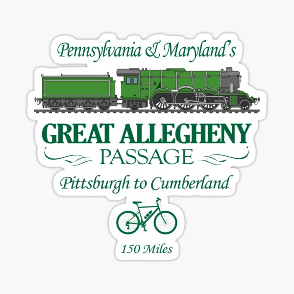 Item preview, Great Allegheny Passage (RT2) designed and sold by curranmorgan.