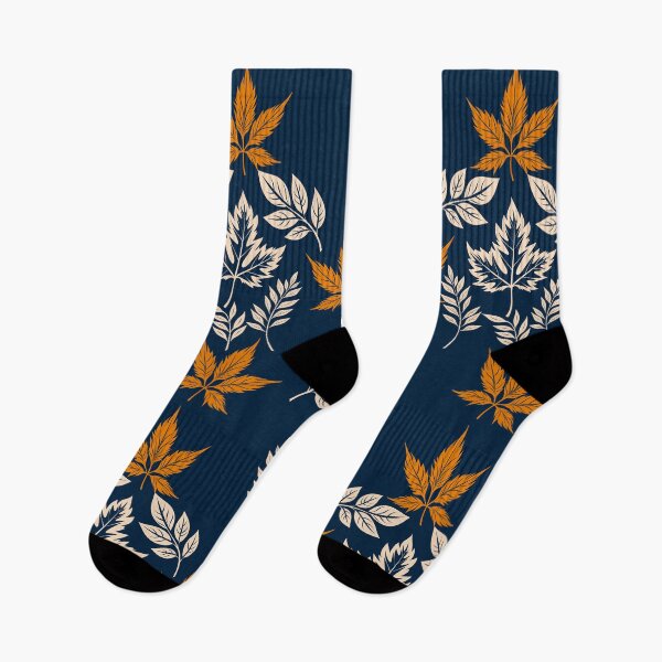 Item preview, Golden Leaves Pattern designed and sold by Hill Strom.