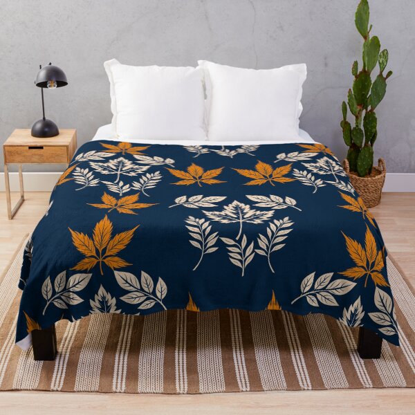 Item preview, Golden Leaves Pattern designed and sold by Hill Strom.