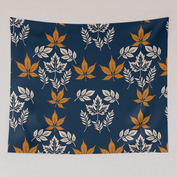 Item preview, Golden Leaves Pattern designed and sold by Hill Strom.