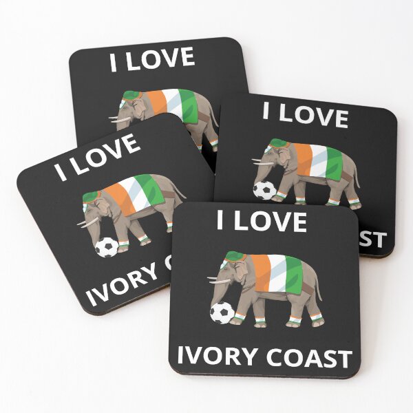 Item preview, I love Ivory Coast White designed and sold by NexCreation.