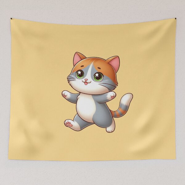 Item preview, Cute and Adorable Little Cat, Kawaii Cats, Cat Clipart designed and sold by SnuggleSafari.