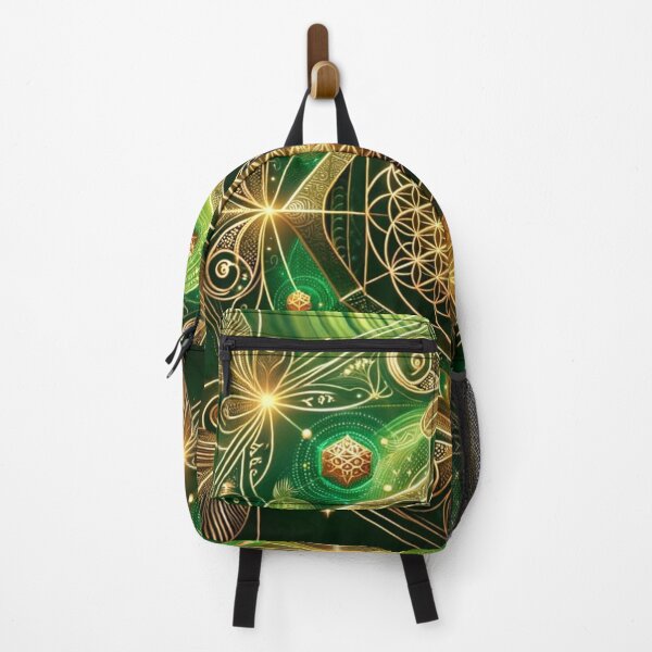 Item preview, Green Gold Flower of Life Centre designed and sold by Kiwiaroha.