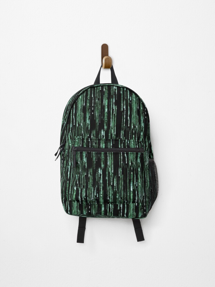 Thumbnail 1 of 3, Backpack, Matrix style code designed and sold by Luminous-Moon.