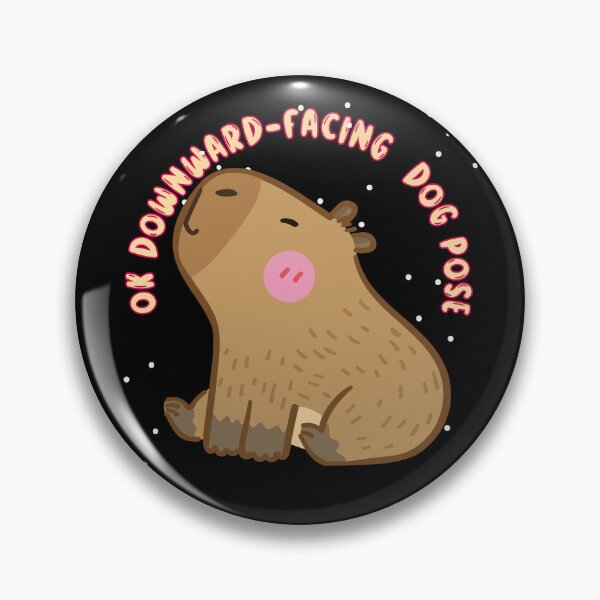 Item preview, Ok, Downward-Facing Dog Pose - CapYoga designed and sold by EmiAndMike.
