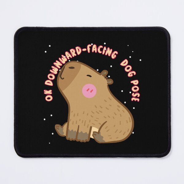 Item preview, Ok, Downward-Facing Dog Pose - CapYoga designed and sold by EmiAndMike.