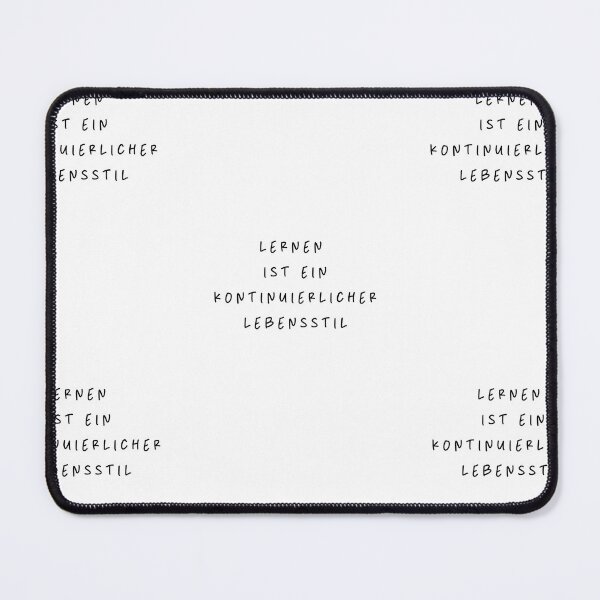 Item preview, Lernen ist ein kontinuierlicher Lebensstil  | Minimalist Style | Handwritten Font designed and sold by RM-Journey.
