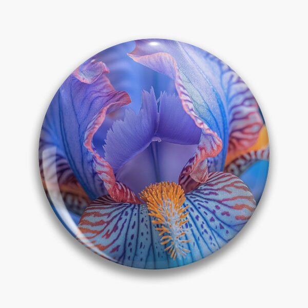 Artikelvorschau, Eine wunderschöne wilde Iris mit vielen Farben entworfen und verkauft von EmilyFNM3D.