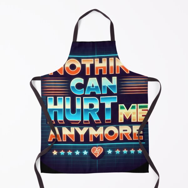 Item preview, Nothing can hurt me anymore, typography, retro designed and sold by maxmaj.
