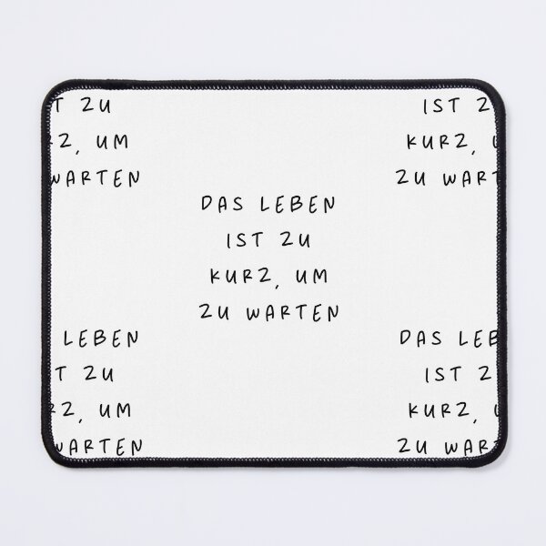 Item preview, Das Leben ist zu kurz, um zu wart | Minimalist Style | Handwritten Font designed and sold by RM-Journey.