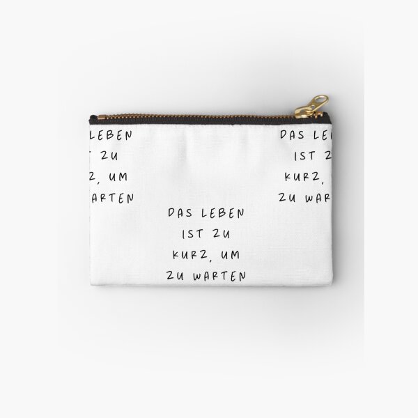 Item preview, Das Leben ist zu kurz, um zu wart | Minimalist Style | Handwritten Font designed and sold by RM-Journey.