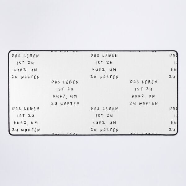 Item preview, Das Leben ist zu kurz, um zu wart | Minimalist Style | Handwritten Font designed and sold by RM-Journey.