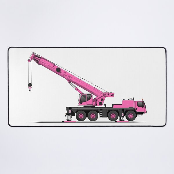 Mobile Crane 63 Desk Mat