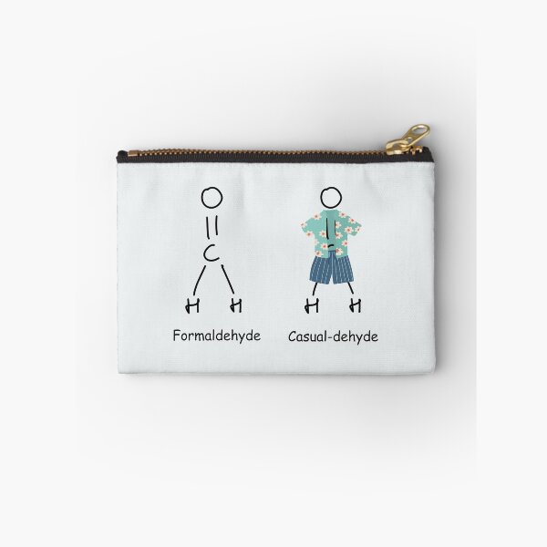 Item preview, FormalDehyde Casual Dehyde Chemistry pun designed and sold by labstud.