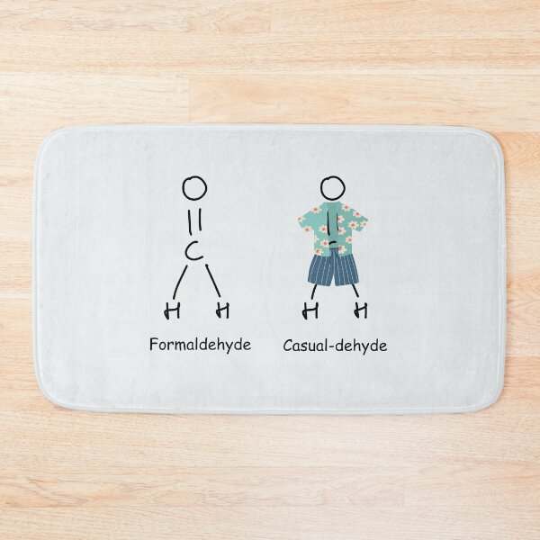 Item preview, FormalDehyde Casual Dehyde Chemistry pun designed and sold by labstud.