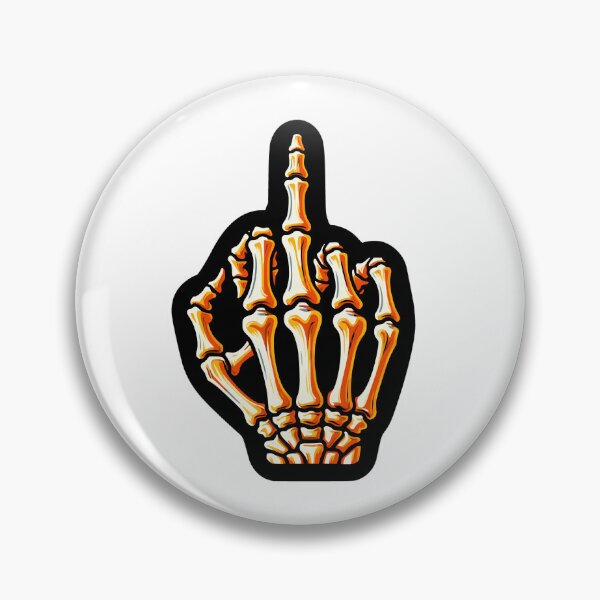 Item preview, Skeleton Middle Finger designed and sold by PeelZinc.