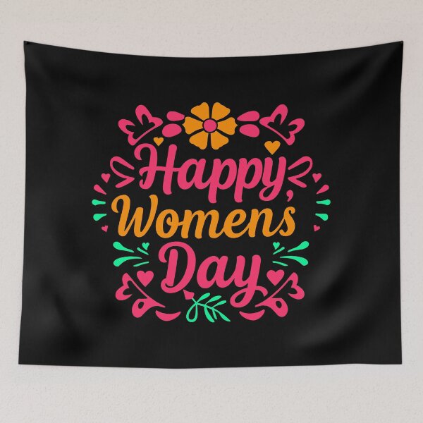 Item preview, Celebrate Her - Vibrant Women's Day Wishes designed and sold by FebricFusion.