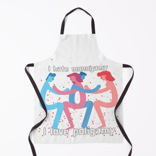 Item preview, I hate monogamy, i love poligamy designed and sold by LuxProCoolShirt.