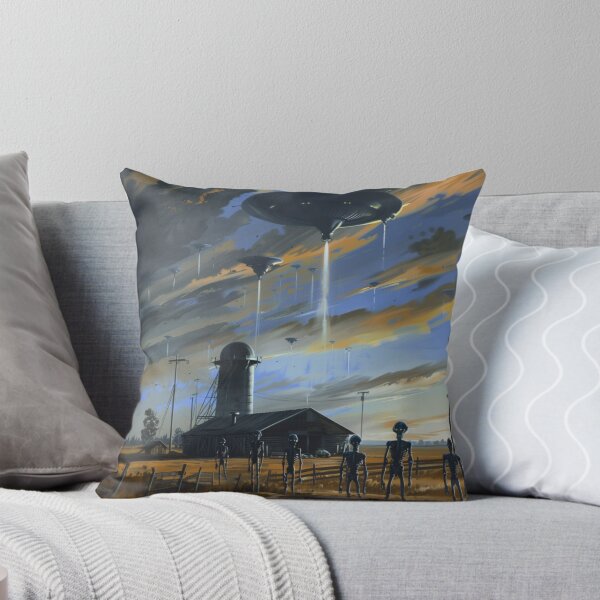 Item preview, Alien Farm Invasion designed and sold by ChaosBuffet.