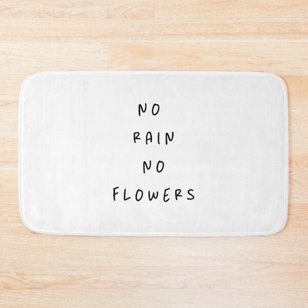 Item preview, NO RAIN NO FLOWERS  | Minimalist Style | Handwritten Font designed and sold by RM-Journey.