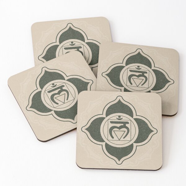 Item preview, Root Chakra Mandala - Dove + Pine designed and sold by Irene Estelle.