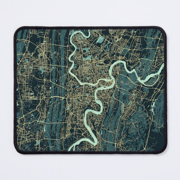 Item preview, Chongqing City Map of China - Summer designed and sold by deMAP.