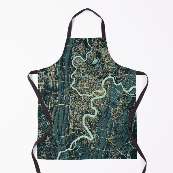 Item preview, Chongqing City Map of China - Summer designed and sold by deMAP.