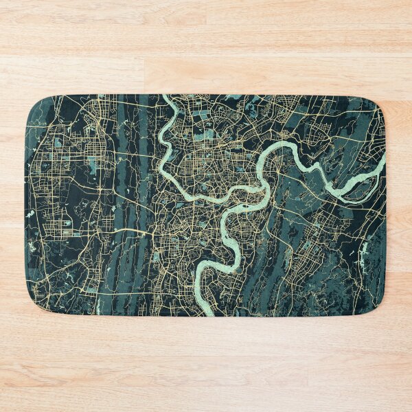 Item preview, Chongqing City Map of China - Summer designed and sold by deMAP.