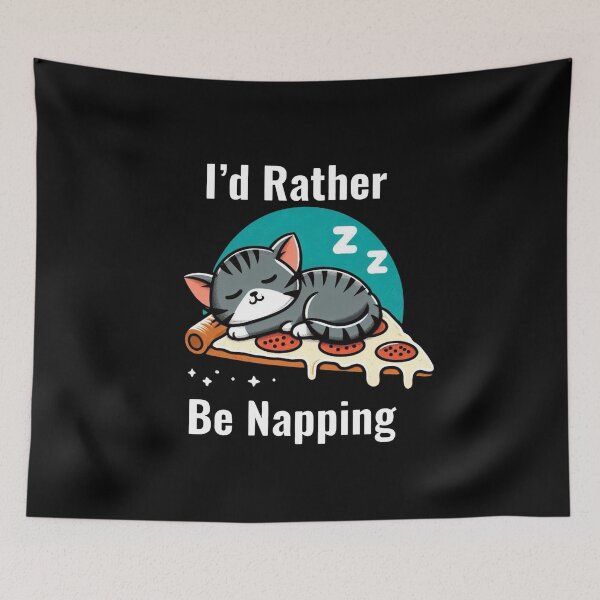 Item preview, I’d Rather Be Napping designed and sold by Myra365Art.
