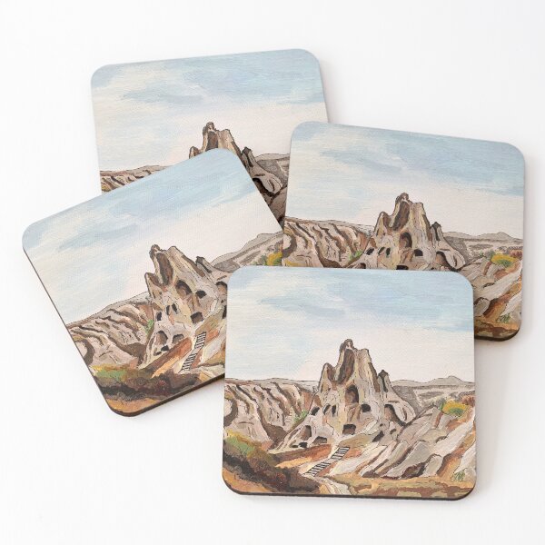 Item preview, Cappadocia Cave Church in Acrylic designed and sold by HayatTreeArt.