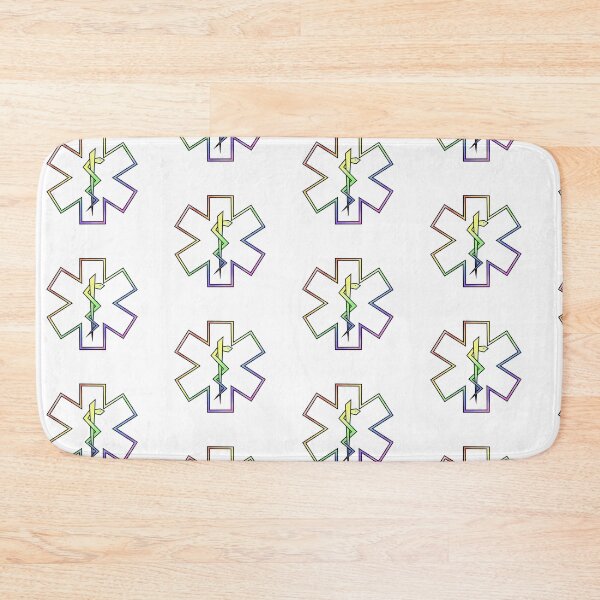 Item preview, Rainbow Border Star of Life designed and sold by Mothrrr.