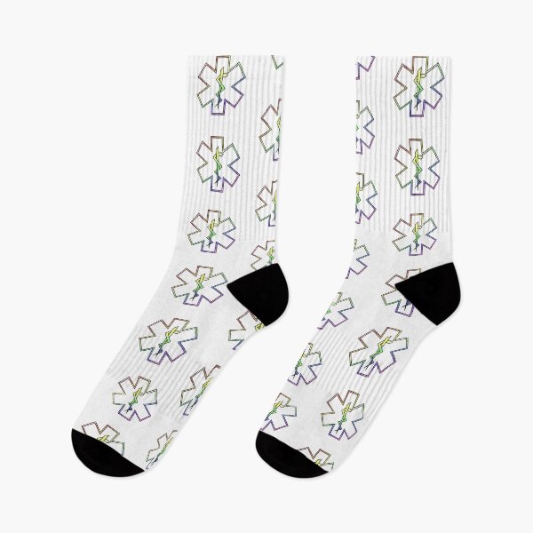 Item preview, Rainbow Border Star of Life designed and sold by Mothrrr.