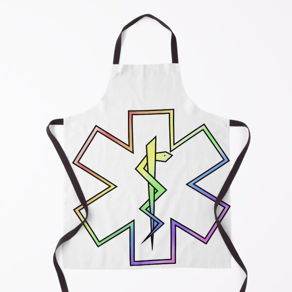 Item preview, Rainbow Border Star of Life designed and sold by Mothrrr.