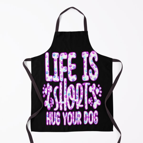 Item preview, Life is Short Hug Your Dog, gifts for dogs designed and sold by creativerooney.