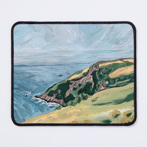 Item preview, Sinop Turkey Sea and Cliffs in Acrylic  designed and sold by HayatTreeArt.