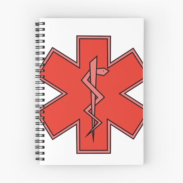 Item preview, Red on Red Star of Life designed and sold by Mothrrr.