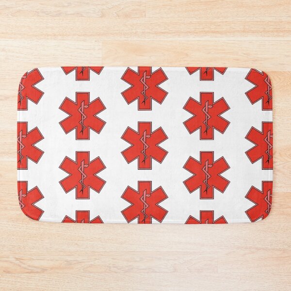 Item preview, Red on Red Star of Life designed and sold by Mothrrr.