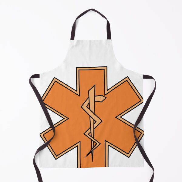 Item preview, Orange on Orange Star of Life designed and sold by Mothrrr.