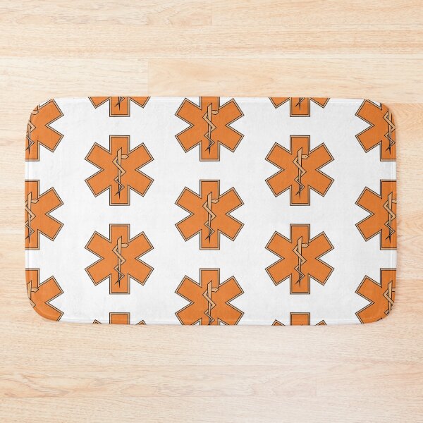 Item preview, Orange on Orange Star of Life designed and sold by Mothrrr.