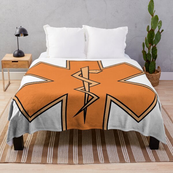 Item preview, Orange on Orange Star of Life designed and sold by Mothrrr.