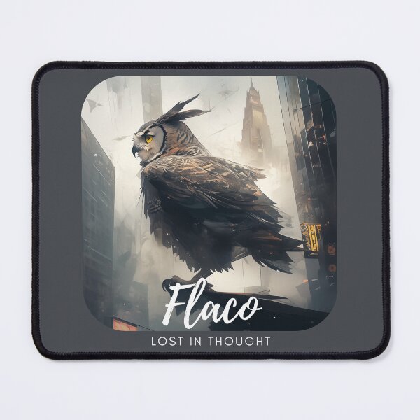 Item preview, Flaco lost in thought (transparent background) designed and sold by Mecha Brave Studio.
