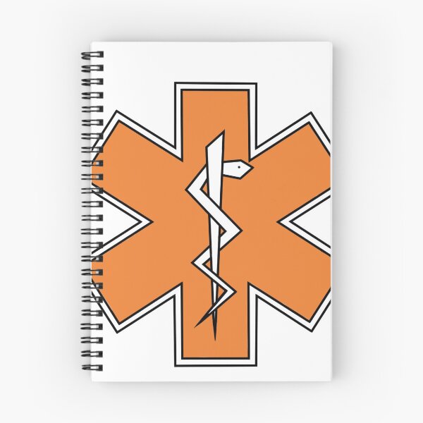 Item preview, White on Orange Star of Life designed and sold by Mothrrr.