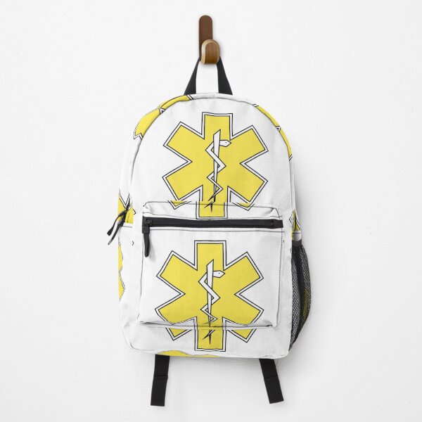Item preview, White on Yellow Star of Life designed and sold by Mothrrr.