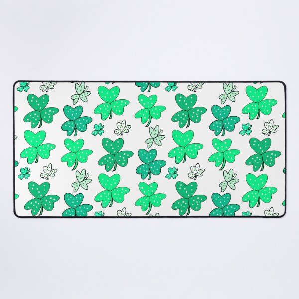 Item preview, Clover Shamrocks - green three leaf clovers shamrock. The best Irish gift ideas designed and sold by Artonmytee.