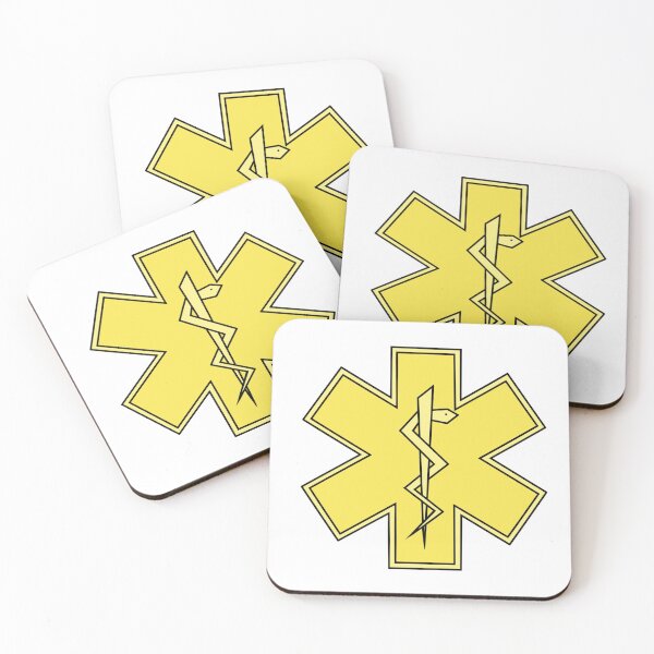 Item preview, Yellow on Yellow Star of Life designed and sold by Mothrrr.