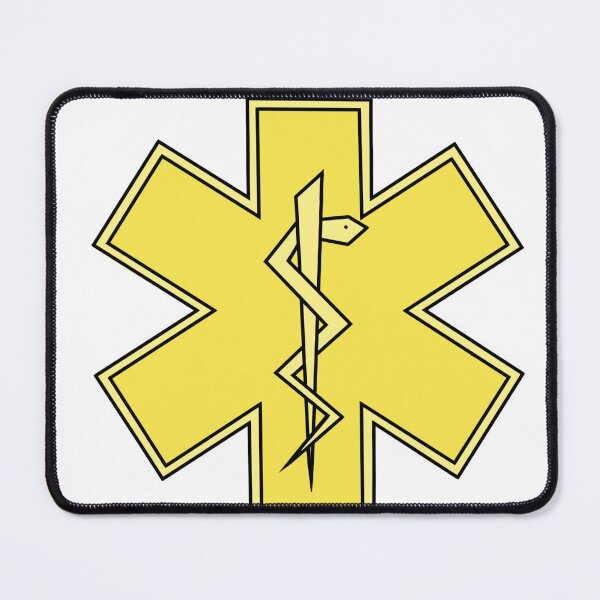 Item preview, Yellow on Yellow Star of Life designed and sold by Mothrrr.