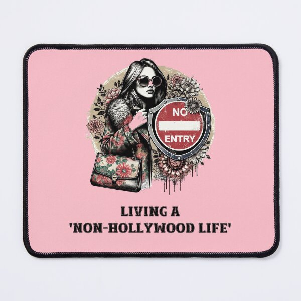 Item preview, Living a 'non-Hollywood life' designed and sold by HeadTurningArt.