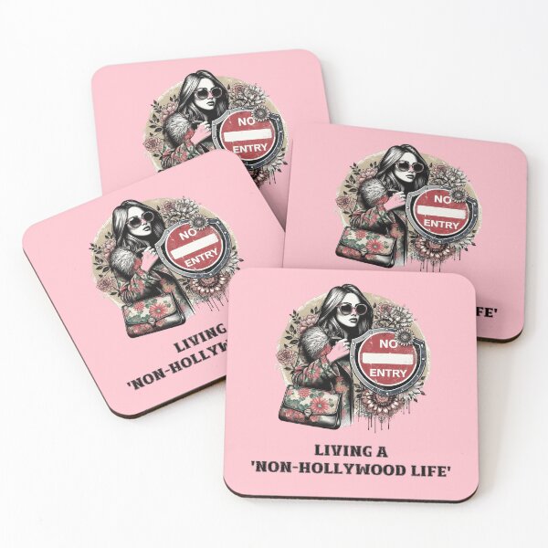 Item preview, Living a 'non-Hollywood life' designed and sold by HeadTurningArt.