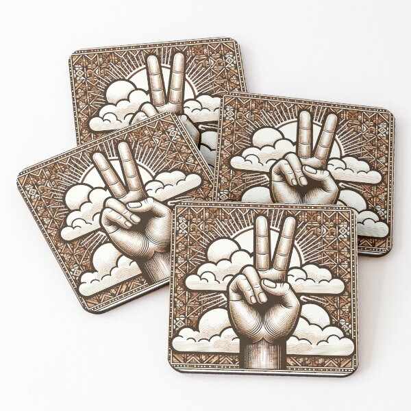 Item preview, Victory for the peace designed and sold by artwaves.